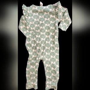 Kate Quinn St. Patricks Day Organic Cotton Romper 18-24 Mo